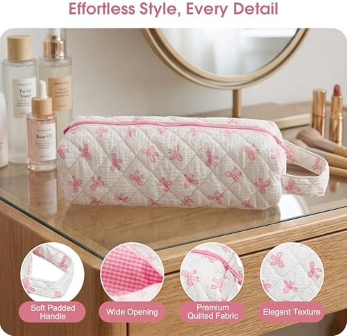 Quilted Hair Tools Travel Bag Compatible with Dyson Airwrap Shark FlexStyle - Image 6