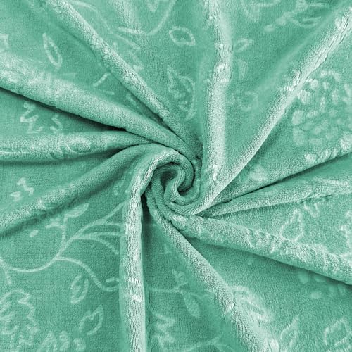 JML Extra Large Microfiber Bath Sheets Towels, 2 Pack, 35" x 70", Green - Image 4
