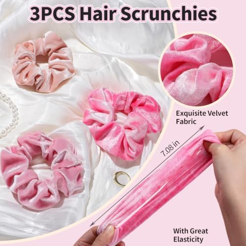 LEOBRO Pink Spa Headbands, Makeup & Skincare Headbands for Washing Face - Image 3