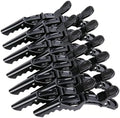 HH&LL 12pcs Hair Clips for Styling Wide Teeth & Double-Hinged Design Alligator Sectioning Clips of Professional Hair Salon Quality by HHLL