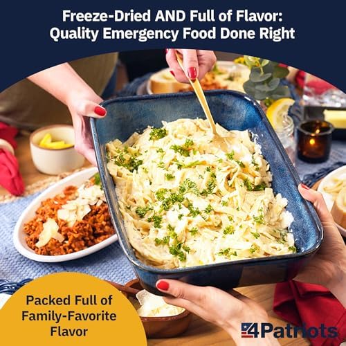 4Patriots 4-Week Survival Food Kit: Emergency Food Supply Designed to Last 25 Years, 192 Servings - Image 6