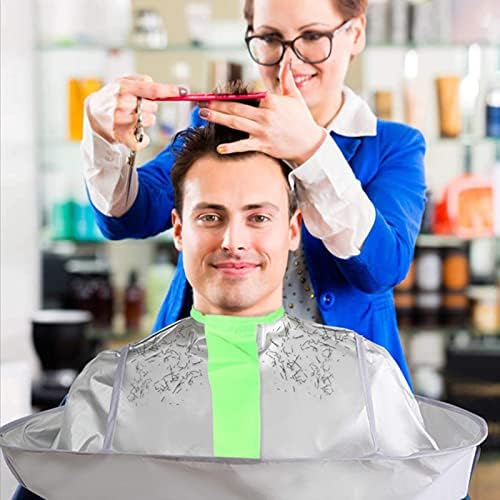 Hair Cutting Capes Umbrella, Barber Cape Cloak Cape for Home and Salon Use - Image 2