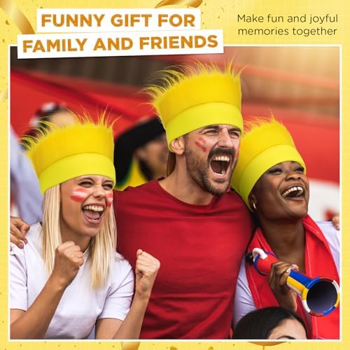 Crazy Wig Hairy Headband Hat - Image 5