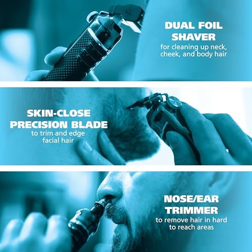 Wahl Pro Series High Visibility Cordless USB Skeleton Style Beard Trimmer - Image 5