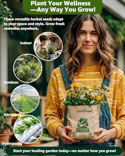 36 Medicinal Herb Seeds Variety Pack, Non-GMO Herbal Tea Garden Seeds - Image 6