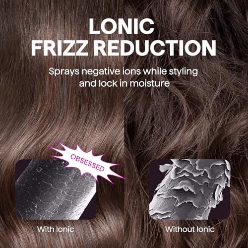 Wavytalk Updated Version Thermal Brush for Blowout Look, Blowout Express 1.5 Inch Ionic Thermal Round Brush Makes Hair Smoother Get Natural Curls, Dual Voltage, Easy to Use (Pack of 2) - Image 2