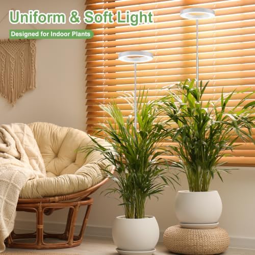 LBW Grow Lights for Indoor Plants, 6.3" Full Spectrum Grow Light, 72 LEDs - Image 6