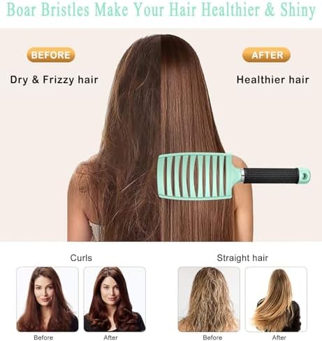Detangling Brush for Women & Kids, Wet & Dry Hair, All Hair Types - Image 2