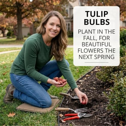 50 Romantic Double Tulip Mix Bulbs – Pink Purple Cream for Large Beds - Image 5