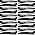 Duck Bill Hair Clips for Women 20 Pcs Black for Hair Styling Clips by JECOLE
