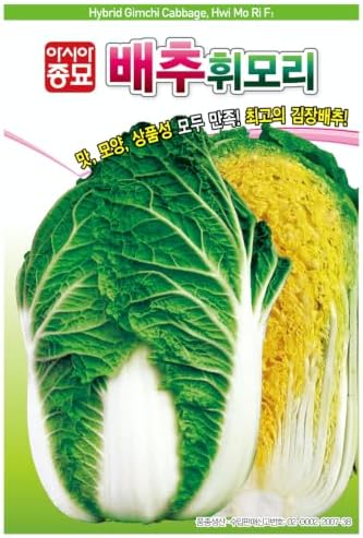 Korean Fall Napa Cabbage Seeds (Hwimori) – Kimchi Variety for Home Gardens by Unknown
