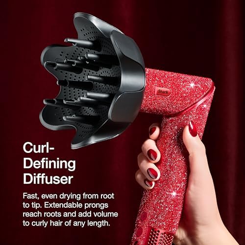 Shark FlexStyle, Air Multi-Styler & Drying System, Red Diamond, HD442JR - Image 2