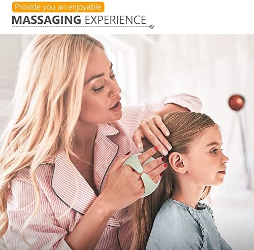 Sndyi 2 PCS Scalp Massager Shampoo Brush, Scalp Scrubber with Soft Silicone Bristles, Scalp Exfoliator for Dandruff Removal, Scalp Massager for Hair Growth, Wet Dry Hair Brush for Scalp Care - Image 6
