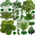 Green Succulents Plants, 14pcs Green Fake Succulents, Mini Artificial Succulents for Home Terrarium Wall Garden Office Decoration (Unpotted) by Unknown