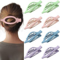 8 Pack Pastel Flat Hair Clips for Girls – Cute Matte Claw Clips in Pink, Blue, Green, Purple, Soft Color Aesthetic Hair Accessories, Non-Slip Barrettes Gift for Teen or Preppy Style by CentStar
