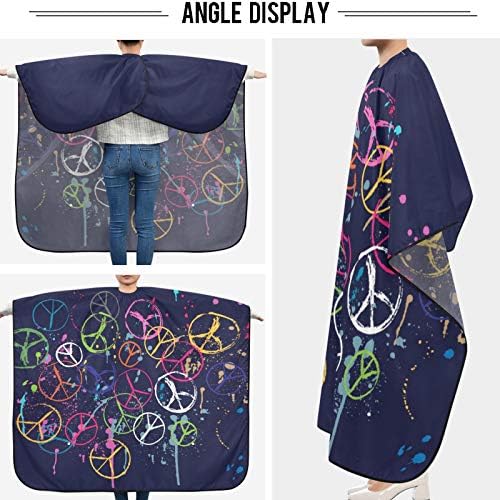 visesunny Professional Barber Cape Polyester Hair Cutting Salon Cape Apron Anti-Static Beard Bib Grooming Apron - Image 6