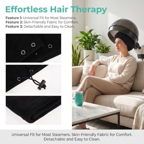Salon Dryer Hood Cover for Hair Dye and Conditioning - Image 3