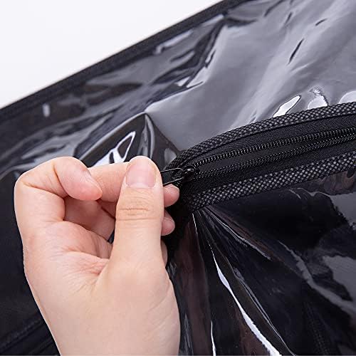 Wig Bags Storage With Hanger- 3PCS Hair Extensions Storage Bag Hair Hangers For Extensions Hairpieces Storage Holder (black) - Image 6