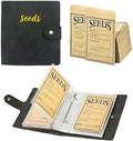 Seed Storage Organizer Binder, Seed Packet Organizer with 50 Clear Pockets by Unknown