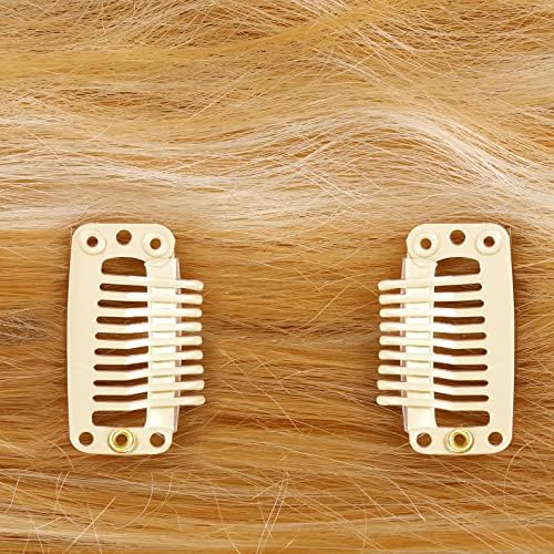 WILLBOND 30 Pcs 32 mm 9 Teeth Hair Extension Clips, Mixed Colors - Image 5
