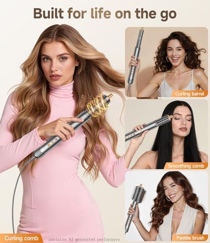 Dryhsip 8 in 1 Hair Styler & Wrap Air Curler, High-Speed Hair Tools - Image 4
