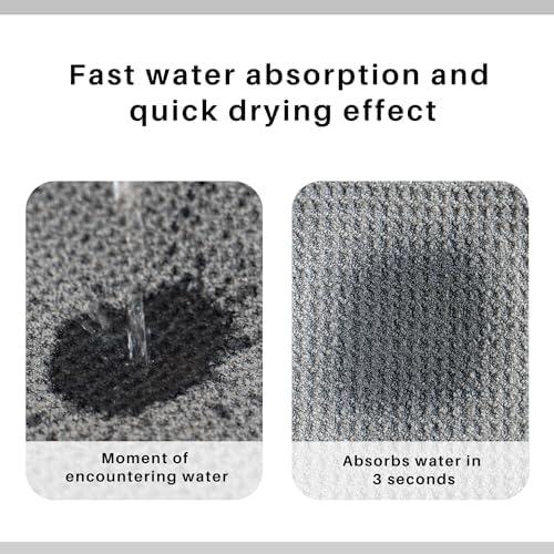 ROLSHOL 2 Pack Waffle Microfiber Hair Towel Wraps for Women, 32 x 11 in - Image 5