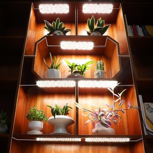 6Pack Ultra-Thin Panel Grow Lights for Seed Starting Greenhouse - Image 7