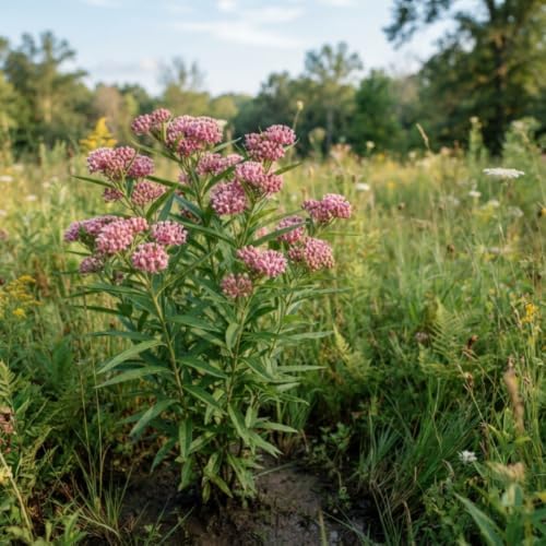 2 Pink Milkweed Plants Live, Milkweed Live Plant, 4-6 Inch Tall - Image 4