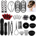 Winkeyes Hair Styling Set - DIY Hair Braiding Tool Kit with Hair Modelling Accessories for Simple and Fast Spiral Braids by CestMall