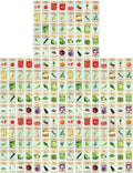 250 Packs Assorted Heirloom Vegetable Seeds 30+ Varieties All Seeds are Heirloom, 100% Non-GMO Thousands of Seeds (250 Vegetable Seed Packets) by BlackDuckBrand