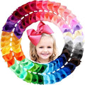 Oaoleer 40Pcs 8" Hair Bows Clips for Girls Tolddler Hair Accessories by Oaoleer