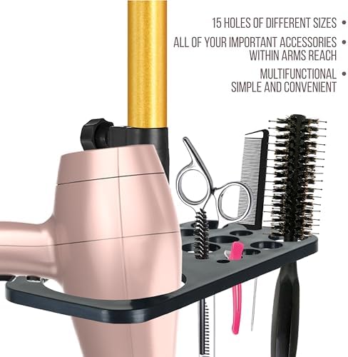 ZQIAN BEAUTY Wig Stand Tripod 50 Inch Metal Wig Mannequin Head Tripod Stand For Hairdressing Training Head Adjustable Wig Tripod Stand with Tool Tray (Golden, Mannequin Head Not Included) - Image 3