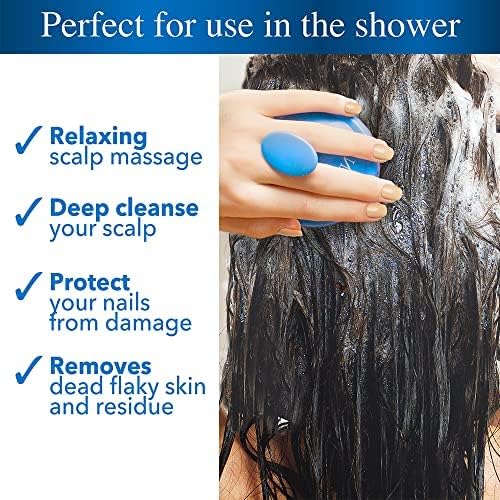Nizoral Hair Shampoo Brush, Scalp Massager for All Hair Types, 2 Pack - Image 5