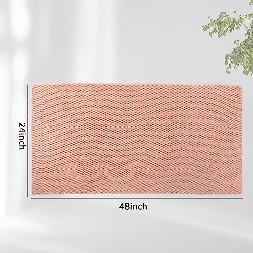 Microfiber Hair Towel Quick Dry Hair Towel Hair Drying Towels Suitable for All Kinds of Hair Ultra Absorbent Long and Thick Hair 24X48inch Lotus Root Pink (1pcs) - Image 4