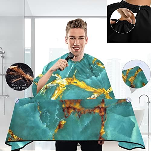 Barber Capes Polyester Hair Cutting Salon Cape with Snaps Beard Bib Hairdresser Gown Stylist Cape For Men Women - Image 3