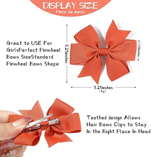 Choicbaby 50Pcs 3 Inch Hair Bows for Girls Toddler Hair Accessories - Image 2