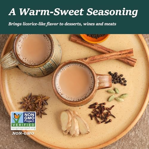 Soeos Star Anise, Star Anise Whole, Anise Seeds, NON-GMO Verified，6 Ounce - Image 3
