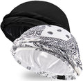 Ababalaya Upgraded Satin Lined Halo Turban Wave Cap by Ababalaya