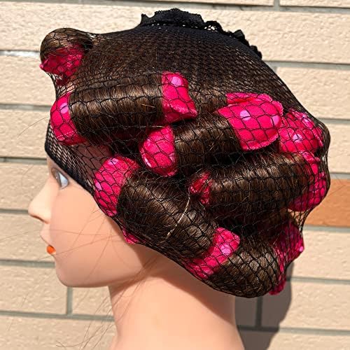 Aimin Soft Curlers for Overnight Heatless Curls, No Heat Foam Rollers for Long Hair, Satin Sponge Curlers (30 pcs, pink) - Image 6