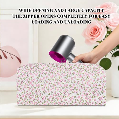 Hair Tools Travel Carrying Bag, Quilted Floral Bag for Shark Flexstyle - Image 5