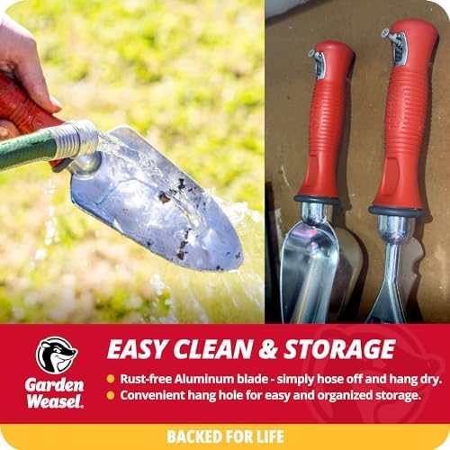 Garden Weasel Heavy Duty Trowel for Planting Digging Cultivating - Image 7