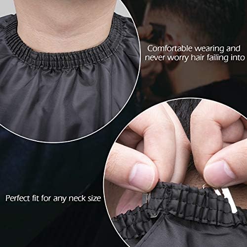 Professional Home Hair Cutting Kit Home Haircutting Scissors Barber/Salon/Home Thinning Shears Kit with Comb and Case Black Cape for Men Women - Image 5