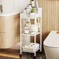 VITVITI Metal Hair Tool Organizer Shelf, Bathroom Storage Shelf Cart, White by VITVITI