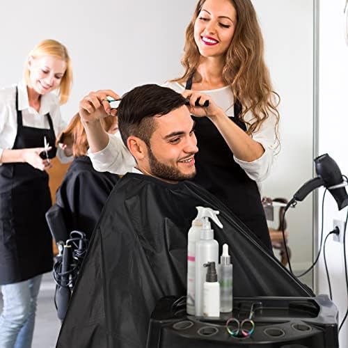 Foaincore 20 Pack Professional Hair Cutting Salon Nylon Cape Barber Styling Hair Cape with Snap Closure - Image 5