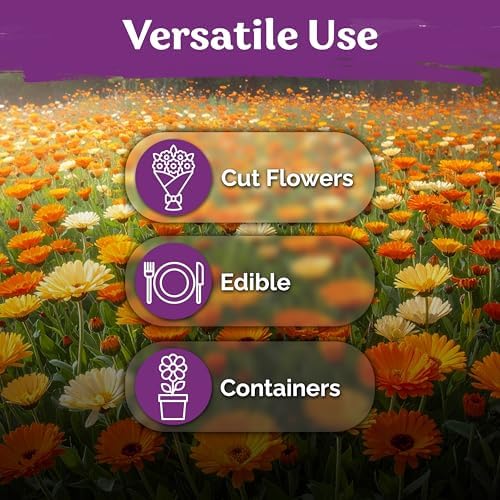 1500 Mix Pacific Beauty Calendula Seeds for Planting, Calendula Officinalis - Image 6