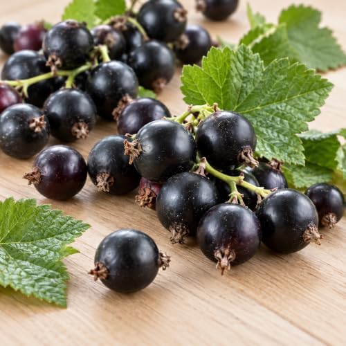 Black Velvet Gooseberry Bush/Shrub - 6-12" Tall Live Plant - Image 4