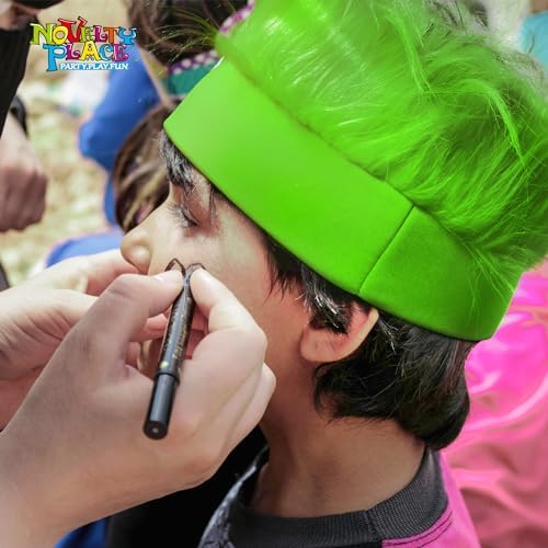 Novelty Place 2Pcs Green Hairy Costume Headband - Fun and Fuzzy Crazy Hair Wig Troll Hair Costume Accessories - Perfect for Sports Parties, Costume, Cosplay, and Halloween - Fit Kids, Teens and Adults - Image 6