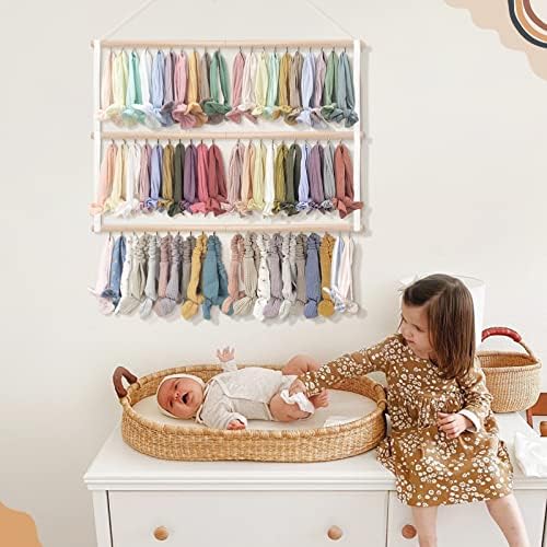 POVETIRE Headband Holder Bows Organizer for Girls Large Storage Capacity - Image 5