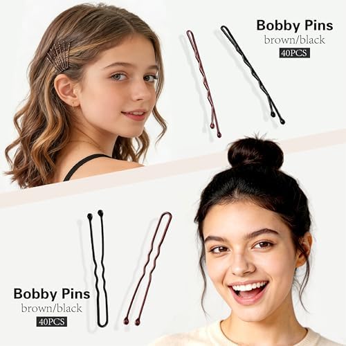 126Pcs Hair Accessories Kit, Bobby Pins Set, Dance Hair Kit - Image 6