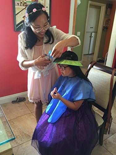 CALMING CLIPPER® - The Silent, Gentle Haircutting Kit for Children with Autism and Sensory Sensitivity - Right-Handed, Includes Barber Cape & Hair Shield - Image 2
